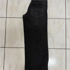 PacSun Women Black Casey Low Rose Baggy Jeans SZ 24 S